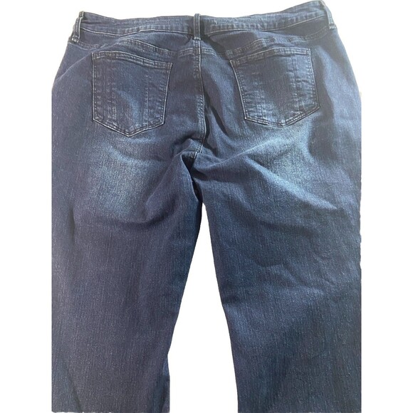 Standards and Practices S&P Jeans Womens 20 x 32 Blue Denim Flare - Picture 8 of 8